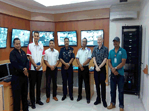 University Malaysia Sabah CCTV Command Center