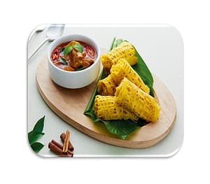 MNKitchen Roti Jala C/W Potato Curry